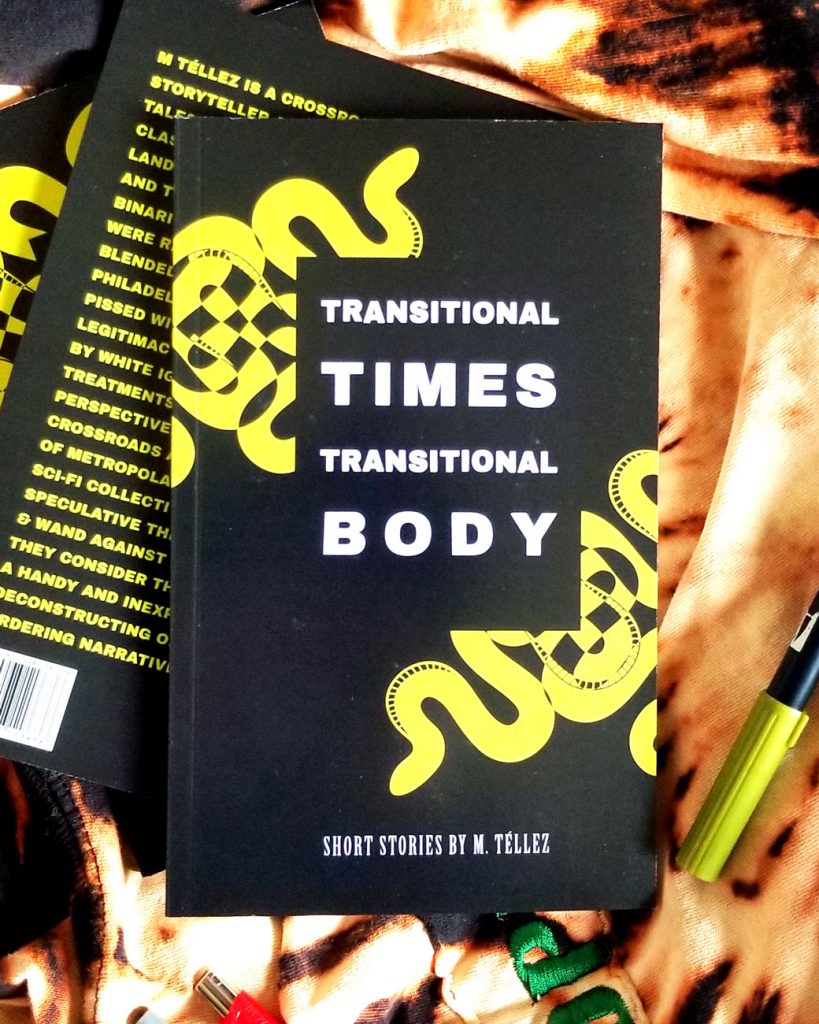 2020 edition of TRANSITIONAL TIMES TRANSITIONAL BODY with a black cover and green snakes design