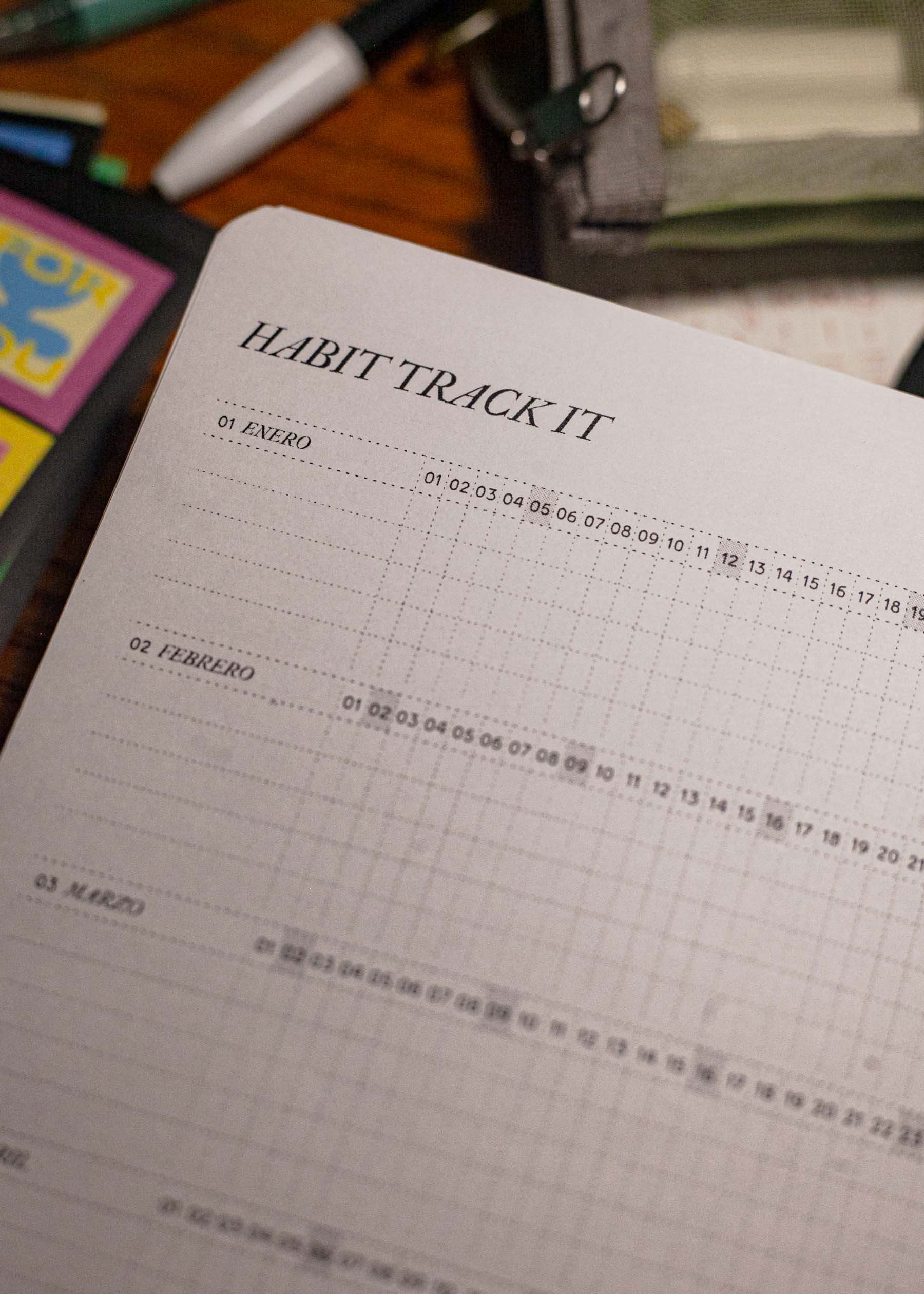 habit tracker detail