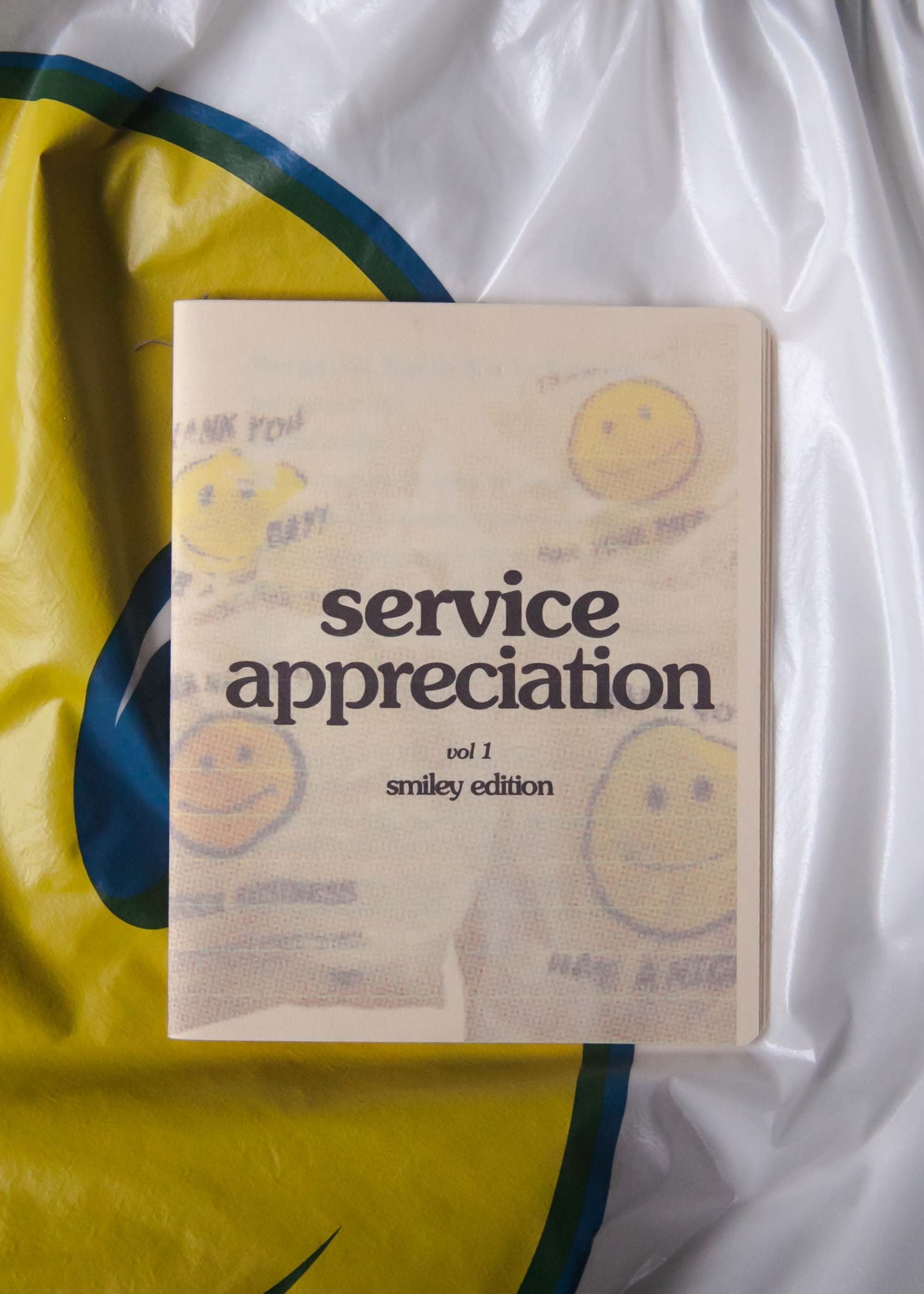 service appreciation zine smiley edition