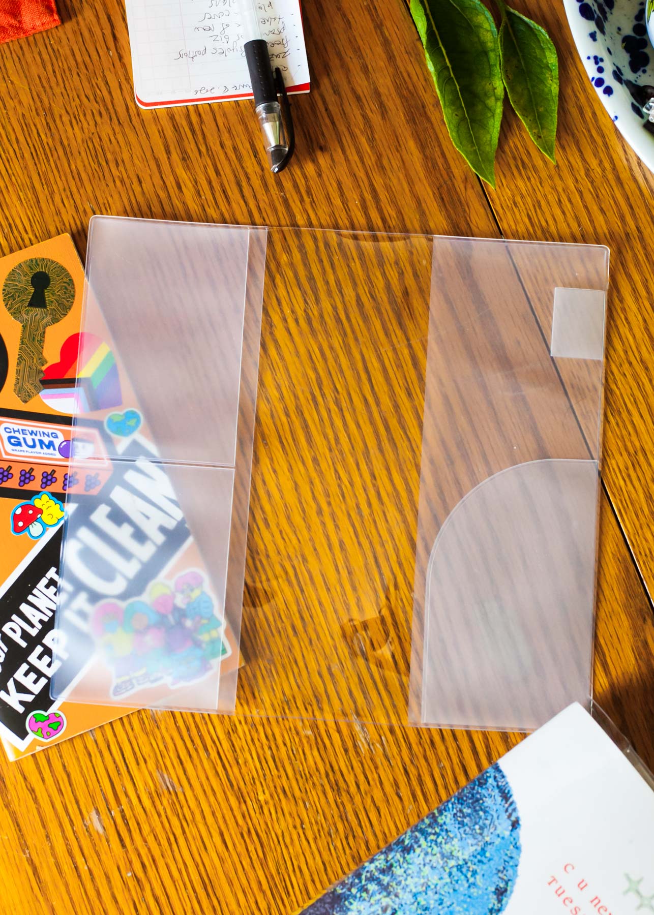 A5 NARROW clear cover 