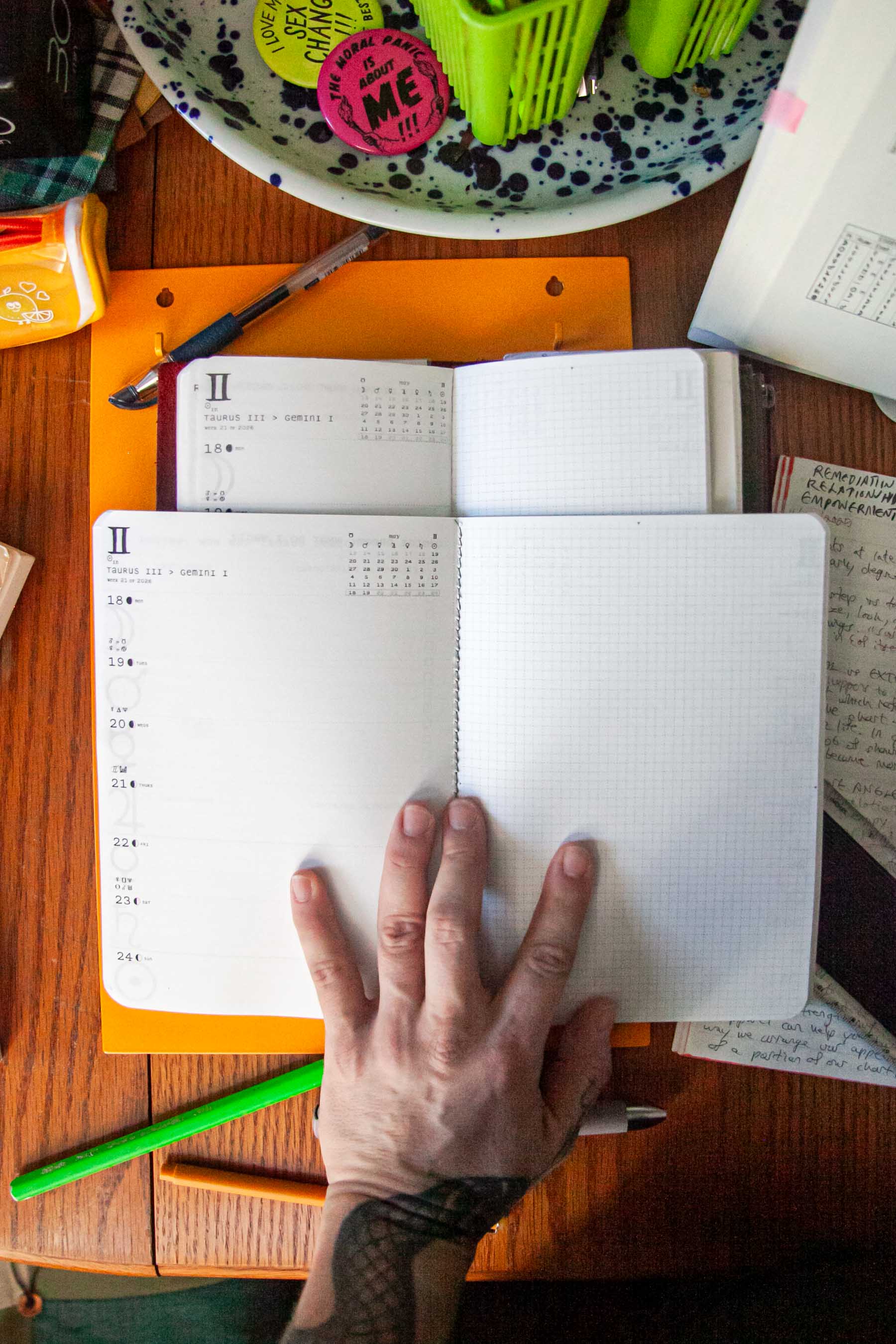 A5 & A5 NARROW size planners